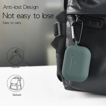 Už Airpods Pro atveju apsaugos anti-lost virvės laikymo maišelis airpods priedai silikono 5-piece set ausinės padengti airpods atveju