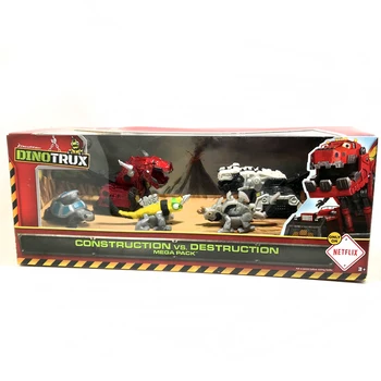 Už Dinotrux Dinozaurų Sunkvežimių Nuimamas Dinozaurų Mini Žaislas Automobilių Modeliai Nauja Vaikų Dovanos, Žaislai, 1:64 Metalo gite K1