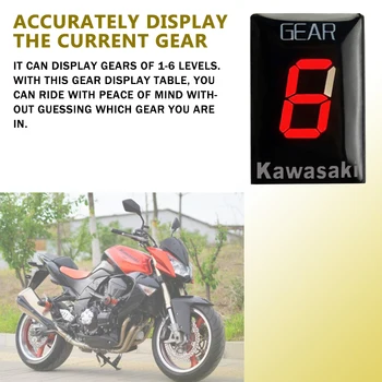 Už Kawasaki Z750 Z 750 Z1000 Z 1000 2007 M. 2008 M. 2009 M. - Valdymo Blokas Plug Direct Mount 1-6 Greitis Motociklo Pavarų Ekrano Indikatorius