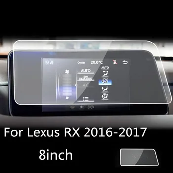 Už Lexus RX 300 450h 2016-2017 Automobilių Navigacijos Ekrano Touchscreen Raštas Grūdintas Stiklas Protetive Filmas