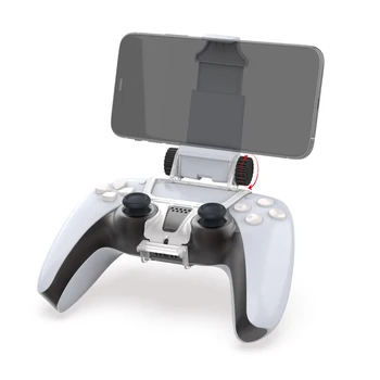 Už PS5 Playstation 5 Gamepad Valdytojas Smart Phone Telefoną Mount turėtojas Paramos Apkaba Stovėti Telefono Žaidimas Priedai