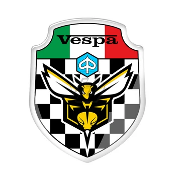 Už Vespa Italija Lipdukas LX GTS GTV Sprint 50 150 300 300ie Super Sport 3D Dervos Motociklas, Motoroleris, aplinkosaugos ¾enklelis