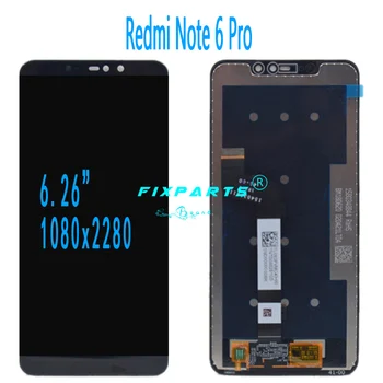 Už Xiaomi Redmi 6 LCD Ekranas Jutiklinis Ekranas skaitmeninis keitiklis skirtas Xiaomi Redmi 6 Pastaba Pro LCD 6A Note6 Pro Ekraną Pakeisti Redmi 6 Pro