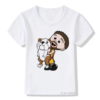 Vaikai marškinėlius fuuny lenktynių rupūžė animacinių filmų anime spausdinti berniukas marškinėliai vasaros berniukas mergaitė Harajuku mados viršūnes atsitiktinis marškinėliai street drabužiai