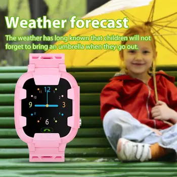 Vaikai Smart Žiūrėti Didelės raiškos Kvėpuojantis IPX67 Vandeniui Vaikų Riešo Laikrodį Smartwatch Mergaitės Berniukai Gimtadienio Dovanos