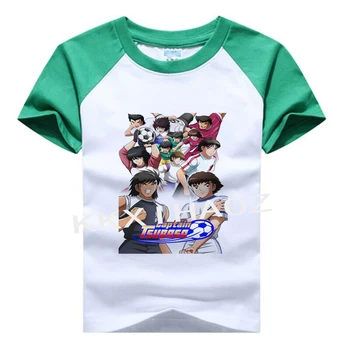 Vaikai, T-marškinėliai Berniukui 2020 Anime spausdinti Captain Tsubasa Berniukų Marškinėliai Mergaitėms Viršūnes Animacinių filmų Vaikams marškinėlius berniukui Drabužių N01-9