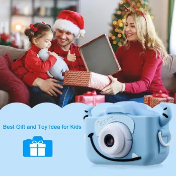 Vaikams Mini Skaitmeninę Vaizdo Kamerą, Toy Kamera 1080P HD Vaikai Kamera su 32GB Kortele Vaikų Diena, Gimtadienio, Kalėdų dovana