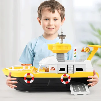 Vaikams Žaislai Modeliavimas Kelio Inercijos Valtis Muzikos Takelį Avarijos Atsparus Muzikos Žaislo Valtis Laivo Modelis