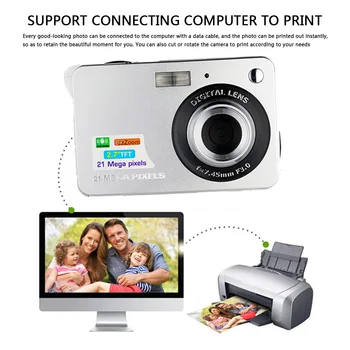 Vaiko Kamera 18MP HD skaitmeninė vaizdo kamera 2,7 Colio TFT LCD Ekranas 8x Zoom, Anti-Shake 