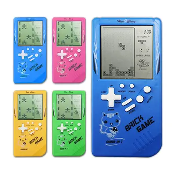 Vaikų Klasikinis Nostalgiškas Tetris Žaidimas Mašina Švietimo Žaislai, Didelis Ekranas, Vyresnio amžiaus Vaikams, Žaislai Švietimo PC