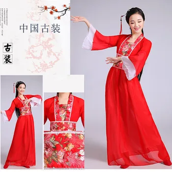 Vaikų Mergaičių Kinų Tradicinė Festivalio Dėvėti Han Dinastija Senovės Hanfu Kostiumas Moterims Septynių Pasakų Suknelė Hanfu Suknelė Drabužių