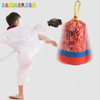 Vaikų Mokymo Bokso Perforavimo Maišą Fitneso Sporto Kick Sandbag Taekwondo Sporto Bokso Kova Mokymo Įtempių Žaislai
