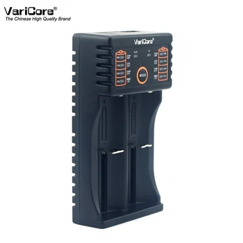 VariCore V20i 18650 įkroviklis 1.2 V, 3,7 V 3.2 V 3.85 V AA / AAA 18350 26650 10440 14500 16340 20700 25500 NiMH ar ličio baterijos kroviklis