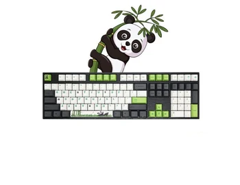 Varmilo Panda Varmilo Panda mechaninė klaviatūra vokietijos vyšnių ašis office kodavimo klaviatūros VA108 klavišą 
