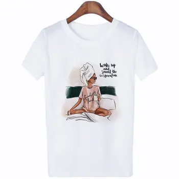 Vasaros Camisas Mujer 2019 Plonas Skirsnio Marškinėliai Harajuku Boniong Paryžiaus Moterų marškinėliai Laisvalaikio 