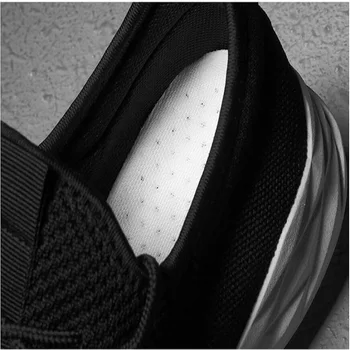 Vasaros orui plonas plaukioja megzti vyriški batai dezodorantas dėvėti šviesą minkšto dugno sportiniai bateliai akių studentų atsitiktinis mados batai