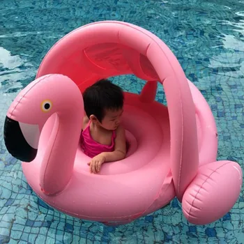 Vasaros Pripučiami Flamingo Swan Baseinas Plaukti Kūdikių Plaukti Žiedas Vandens Hamakas Plaukimo Žiedas