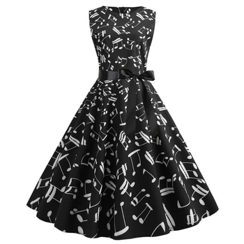 Vasaros Suknelė 2020 Moterims, Juodos Spalvos Gėlių Spausdinti Paplūdimio Šifono Suknelė Atsitiktinis Palaidų Šalis Suknelė Boho Sundress Plus Size Vestidos