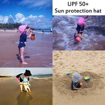 Vasarą Kūdikis Skrybėlę Apsauga nuo Saulės, Kūdikio Kepurės Orui Ir Quick Dry Vaikams, Saulės, Skrybėlę UV Apsaugos Vaikams Bžūp