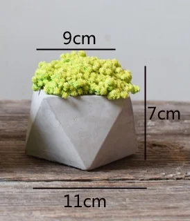 Vazos formos geometrija pelėsių Silikono formos gėlių vazonus formų vazos formos 3d formos puodą Cemento pelėsių silikagelio betono liejimo formos