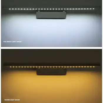 Veidrodis Šviesos diodų (LED) Sienų apšvietimo Vonios Spintelė 6500K Šviesos Makiažo Veidrodėliai Žibintai Vandeniui LED Tuštybės Žibintai Sienos Lempa Veidrodis
