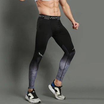 Veikia drabužių futbolo Kelnės tracksuit maratono bėgimo kelnės vyrai veikia suspaudimo triko krepšinio triko sporto legging