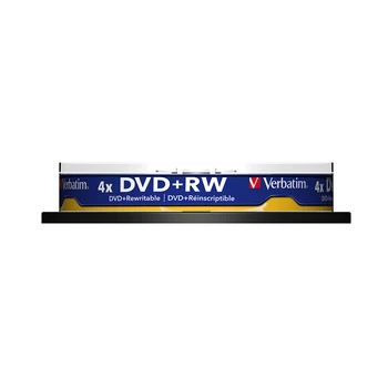 Verbatim 4x 4,7 GB, DVD+RW Tuščią Diską 10pk Veleno Daug Didmeninės Originalių Firminių Perrašomąjį Diską Žiniasklaidos Kompaktiškas Duomenų Saugojimo DVD