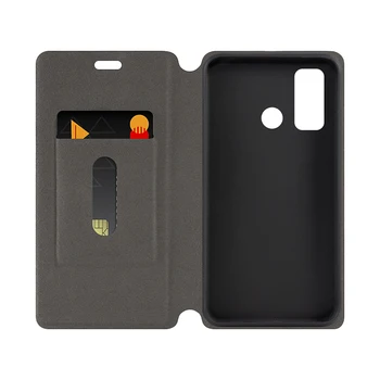 Verslo Drobės Atveju, Tecno Spark 5 Flip Case Cover Odinis Minkštas Silikoninis Atramą Padengti Tecno Spark 5 Pro Telefono Dėklas