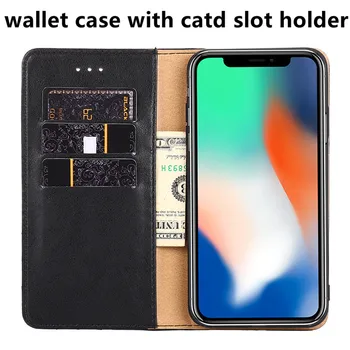 Verslo piniginės atveju PU odos telefonas maišelį kortelės turėtojas Huawei Honor 30 Pro/Garbė 30/Garbės 30S telefono dėklas magnetinis dėklas