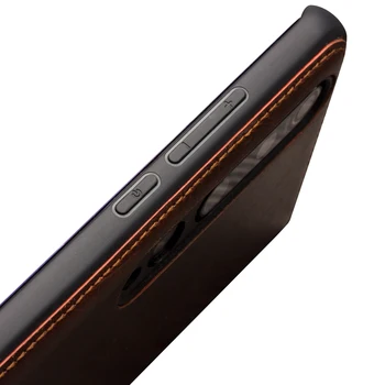 Verslo Piniginės Kortelės Lizdas Telefoną Atveju Xiaomi 10 10 Pro Byla Aukštos klasės natūralios Odos Padengti Xiaomi Mi 10 Pro 10 Full Shell