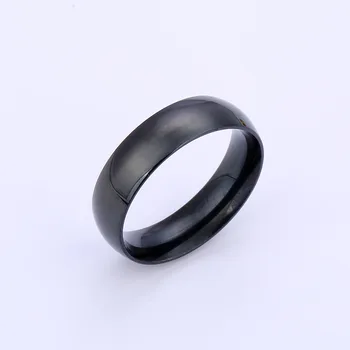 Vidinio ir išorinio kampo titano plieno, nerūdijančio plieno žiedas paprasta pora žiedas korėjos high-end dovanų dėžutėje