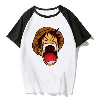 Vienas Gabalas Marškinėliai Japonų Anime Marškinėliai Vyrų T-shirt Luffy T Marškiniai, Drabužiai, Marškinėliai Spausdinami Marškinėlius trumpomis Rankovėmis Tee Viršų
