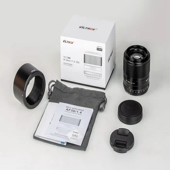 VILTROX 56mm F1.4STM tinka Sony Fuji micro vieno židinio lęšis, automatinė vidurio atstumas vaizdo kameros objektyvas
