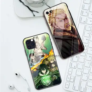 Vinland Saga Anime Atvejais iPhone 12 Mini Pro 11 X XS XR Max 7 8 Plius 6 6S SE 2020 Atgal Grūdinto Stiklo Dangtis Telefono Coque