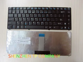 Visiškai Naujas laptopo klaviatūra ASUS EEE PC EPC UL20 U20A UL20A UL20FT 1201K 1201T 1201N 1201HA MUMS su juodu rėmu