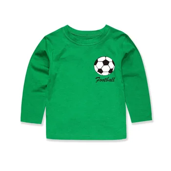 Visą Rankovės Kūdikių Berniukų T Marškinėliai Vaikams Pavasario Rudens Futbolo sportinius Marškinėlius, Vaikai Komandos Apranga Futbolo 3D Viršūnės Vasarą Nešioja