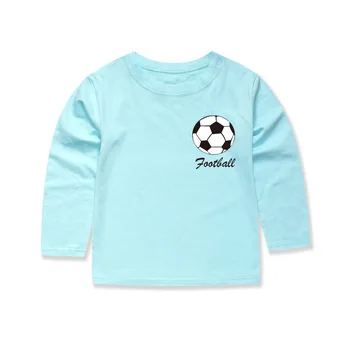 Visą Rankovės Kūdikių Berniukų T Marškinėliai Vaikams Pavasario Rudens Futbolo sportinius Marškinėlius, Vaikai Komandos Apranga Futbolo 3D Viršūnės Vasarą Nešioja