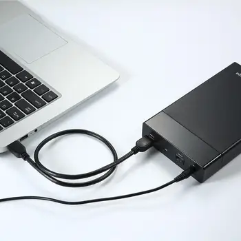 VKTECH USB 3.0 3.5 colio SATA III 5Gbps Išorinio Kietojo disko Disko Ehclosure Atveju Su LED Indikatoriumi Nešiojamojo kompiuterio Darbalaukio Karšto