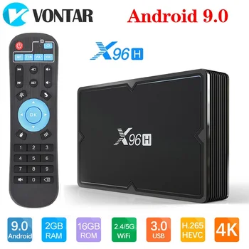 VONTAR X96H Smart TV BOX X96 mini Android 9.0 4GB 64GB 32GB Allwinner H603 wifi 1080P 4K 