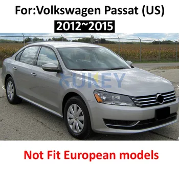 VW Passat B7 Šiaurės Amerikos 2012 2013 Priekiniai Galiniai Suformuoti Automobilių Purvo Atvartais Mudflaps Splash Apsaugų Parinkimas Purvasargių Sparnas