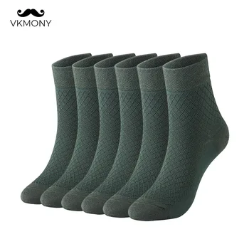 Vyrai medvilnės kojinės ažūriniai modelis spalva žmogus kojinės prekės ženklo kojinių dydį, vyrų kojinės (ES 39-46) (JAV 7.0-12.0) VKMONY