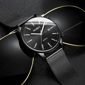 Vyrai Prabangūs Laikrodžiai Kvarco Riešo Žiūrėti Vyro Sporto Analoginis Laikrodis Nerūdijančio Plieno Atsitiktinis Bracele Žiūrėti Paprasta Top Brand Laikrodis