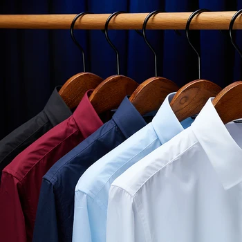 Vyrai prancūzijos Marškinių rankogalių segtukai 2020 Nauji vyriški Marškiniai ilgomis Rankovėmis Atsitiktinis Vyras Prekės Marškinėliai Slim Fit prancūzų Manžetai Suknelė Marškiniai
