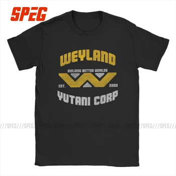 Vyrai T-Shirt Svetimų Weyland Yutani Corporation 