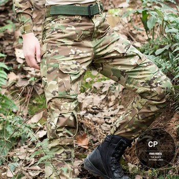 Vyrų Lauko Taktinių Kariuomenės Kamufliažas Armijos Kelnes Dėvėti, Atsparus Orui Mokymo Kelnės Laipiojimo Kovoti Su Medžioklės Kelnės