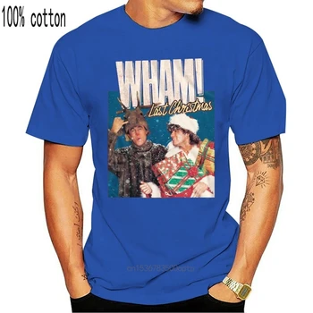 Vyrų marškinėliai George Michael WHAM Last Christmas! XS Mados Vasaros juokinga t-shirt suvenyrinius marškinėlius moterims