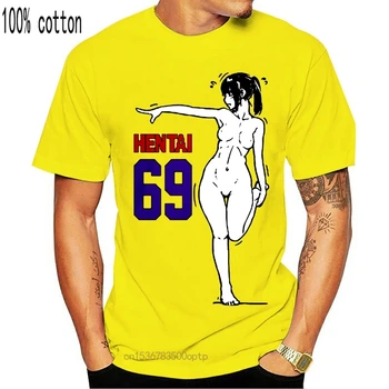 Vyrų marškinėliai Hentai 69 manga anime sexy babe tee tshirts Moterys t-shirt