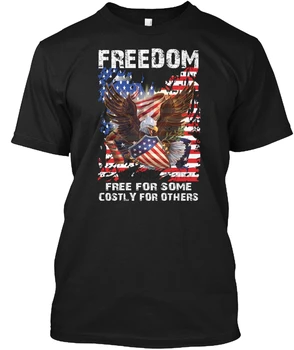 Vyrų marškinėliai liepos 4-osios amerikos vėliavą LAISVĖS Marškinėlius tshirts Moterys t-shirt