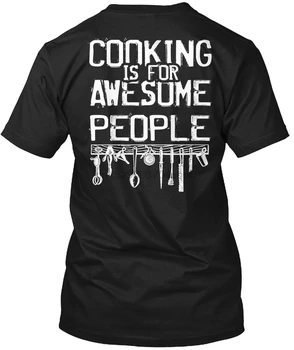 Vyrų Marškinėliai virėja, cooking yra nuostabus žmonės, Moterys marškinėlius