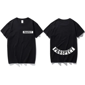 Vyrų Perspektyvos T-Shirt Įkvėpė Sons of Anarchy TV Motociklo Dviratininkas Samcro viršuje medvilnės trumpomis rankovėmis marškinėliai Dovanų marškinėlius